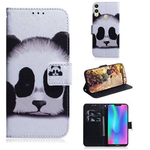 Sleeping Panda PU Leather Wallet Case for Huawei Honor 8C