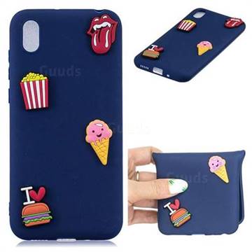 I Love Hamburger Soft 3D Silicone Case for Huawei Honor 8S(2019)