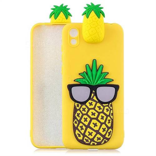 Big Pineapple Soft 3D Climbing Doll Soft Case for Huawei Honor 8S(2019)