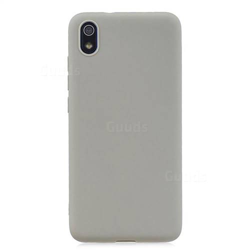 Candy Soft Silicone Phone Case for Huawei Honor 8S(2019) - Gray