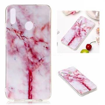 Red Grain Soft TPU Marble Pattern Phone Case for Huawei Honor 8X