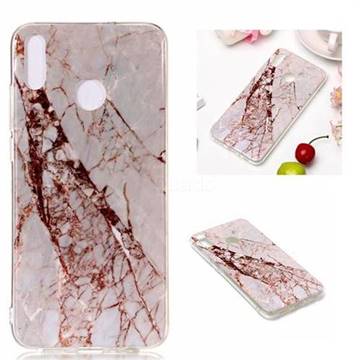 White Crushed Soft TPU Marble Pattern Phone Case for Huawei Honor 8X