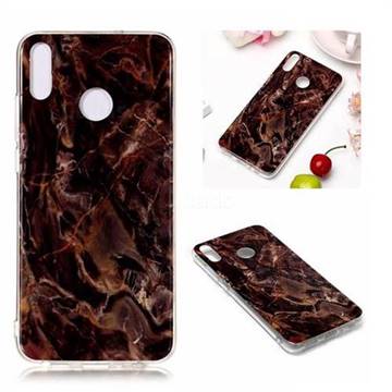 Brown Soft TPU Marble Pattern Phone Case for Huawei Honor 8X
