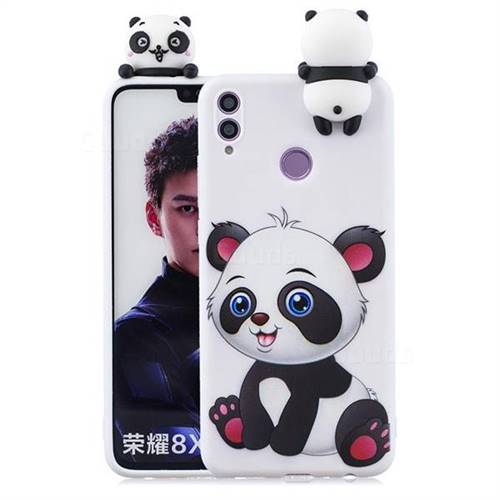 Panda Girl Soft 3D Climbing Doll Soft Case for Huawei Honor 8X
