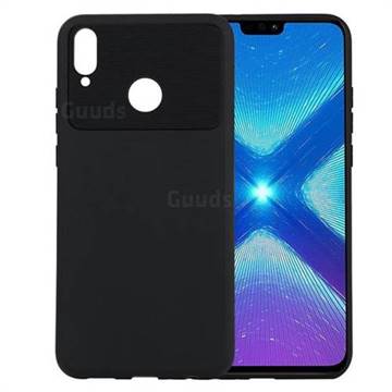 Carapace Soft Back Phone Cover for Huawei Honor 8X - Black