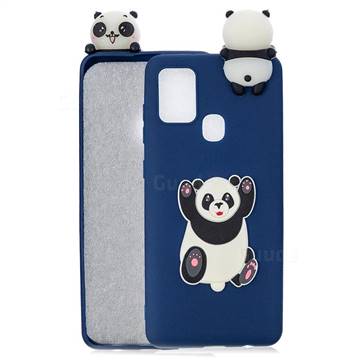 Giant Panda Soft 3D Climbing Doll Soft Case for Huawei Honor 9A