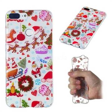 Christmas Playground Super Clear Soft TPU Back Cover for Huawei Honor 9 Lite