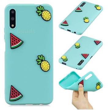 Watermelon Pineapple Soft 3D Silicone Case for Huawei Honor 9X