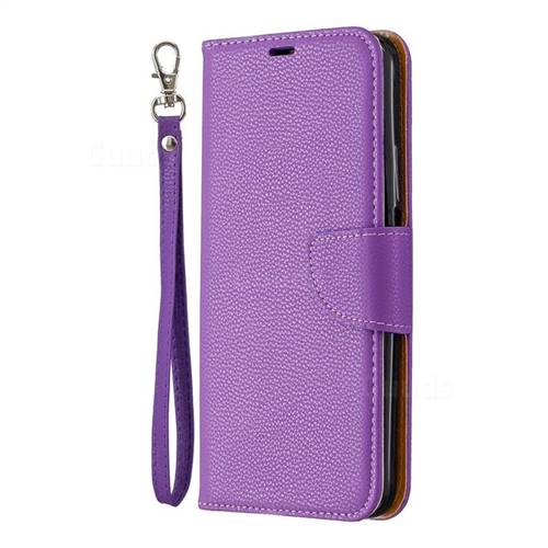 Classic Luxury Litchi Leather Phone Wallet Case for Huawei Honor 9X Pro ...