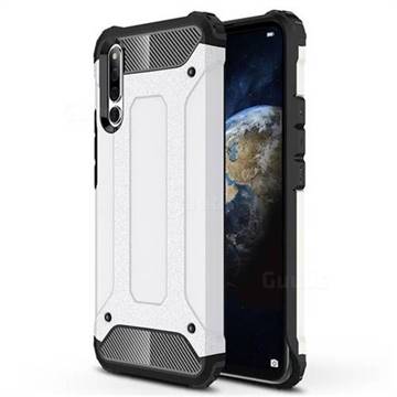 King Kong Armor Premium Shockproof Dual Layer Rugged Hard Cover for Huawei Honor Magic 2 - White
