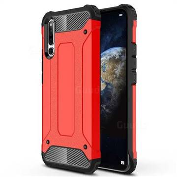 King Kong Armor Premium Shockproof Dual Layer Rugged Hard Cover for Huawei Honor Magic 2 - Big Red