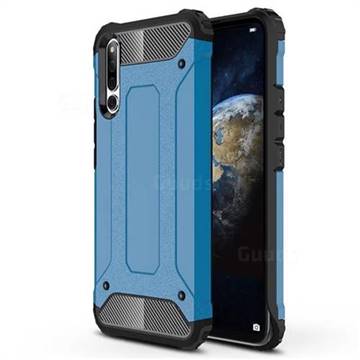 King Kong Armor Premium Shockproof Dual Layer Rugged Hard Cover for Huawei Honor Magic 2 - Sky Blue