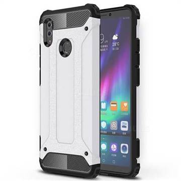 King Kong Armor Premium Shockproof Dual Layer Rugged Hard Cover for Huawei Honor Note 10 - White