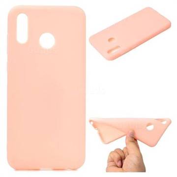 Candy Soft TPU Back Cover for Huawei Honor Play(6.3 inch) - Pink