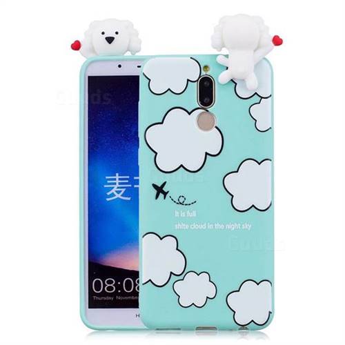 Cute Cloud Girl Soft 3D Climbing Doll Soft Case for Huawei Mate 10 Lite / Nova 2i / Horor 9i / G10