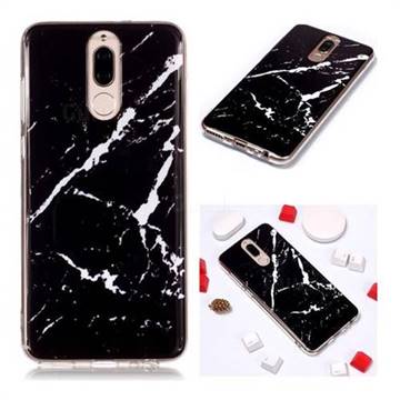 Black Rough white Soft TPU Marble Pattern Phone Case for Huawei Mate 10 Lite / Nova 2i / Horor 9i / G10