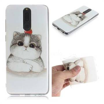 Cute Tomato Cat IMD Soft TPU Cell Phone Back Cover for Huawei Mate 10 Lite / Nova 2i / Horor 9i / G10