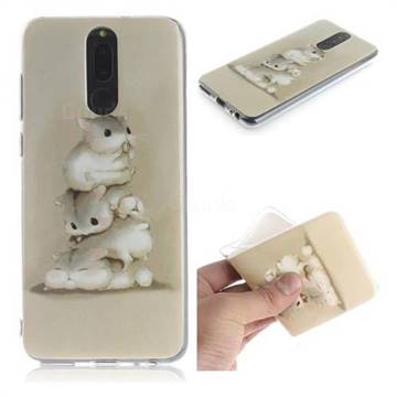 Three Squirrels IMD Soft TPU Cell Phone Back Cover for Huawei Mate 10 Lite / Nova 2i / Horor 9i / G10