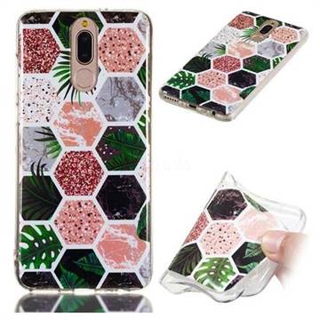 Rainforest Soft TPU Marble Pattern Phone Case for Huawei Mate 10 Lite / Nova 2i / Horor 9i / G10