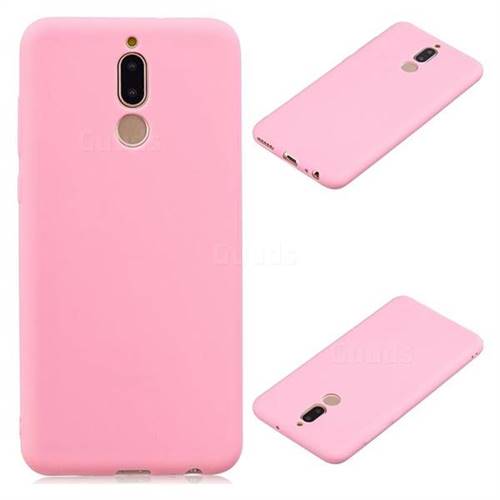 Candy Soft Silicone Protective Phone Case for Huawei Mate 10 Lite / Nova 2i / Horor 9i / G10 - Dark Pink