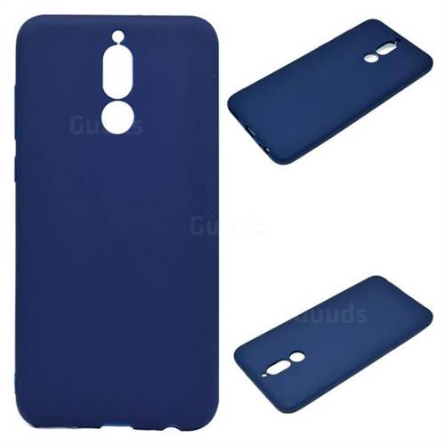 Candy Soft Silicone Protective Phone Case for Huawei Mate 10 Lite / Nova 2i / Horor 9i / G10 - Dark Blue