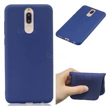 Candy Soft Rubber Protective Phone Case for Huawei Mate 10 Lite / Nova 2i / Horor 9i / G10 - Blue