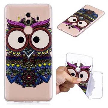 Tribal Owls Super Clear Soft TPU Back Cover for Huawei Mate 10 Pro(6.0 inch)