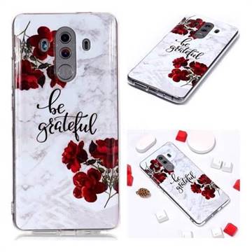 Rose Soft TPU Marble Pattern Phone Case for Huawei Mate 10 Pro(6.0 inch)