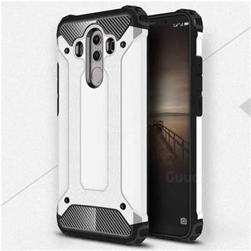 King Kong Armor Premium Shockproof Dual Layer Rugged Hard Cover for Huawei Mate 10 Pro(6.0 inch) - White