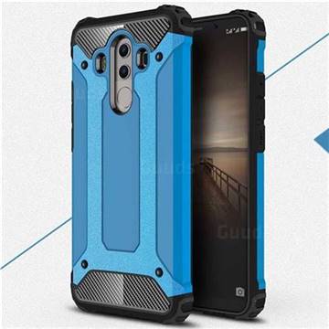 King Kong Armor Premium Shockproof Dual Layer Rugged Hard Cover for Huawei Mate 10 Pro(6.0 inch) - Sky Blue