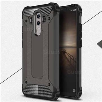 King Kong Armor Premium Shockproof Dual Layer Rugged Hard Cover for Huawei Mate 10 Pro(6.0 inch) - Bronze