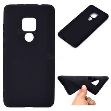 Candy Soft TPU Back Cover for Huawei Mate 20 - Black