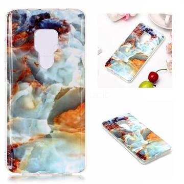 Fire Cloud Soft TPU Marble Pattern Phone Case for Huawei Mate 20