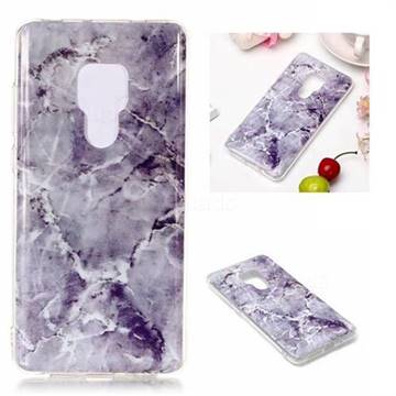 Light Gray Soft TPU Marble Pattern Phone Case for Huawei Mate 20