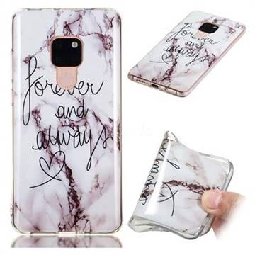 Forever Soft TPU Marble Pattern Phone Case for Huawei Mate 20