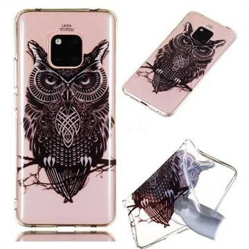 Staring Owl Super Clear Soft TPU Back Cover for Huawei Mate 20