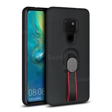 Raytheon Multi-function Ribbon Stand Back Cover for Huawei Mate 20 - Black