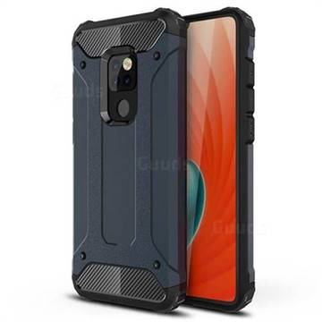 King Kong Armor Premium Shockproof Dual Layer Rugged Hard Cover for Huawei Mate 20 - Navy