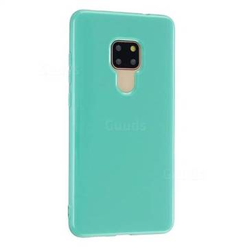 2mm Candy Soft Silicone Phone Case Cover for Huawei Mate 20 - Light Blue