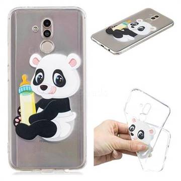 Football Panda Super Clear Soft TPU Back Cover for Huawei Mate 20 Lite