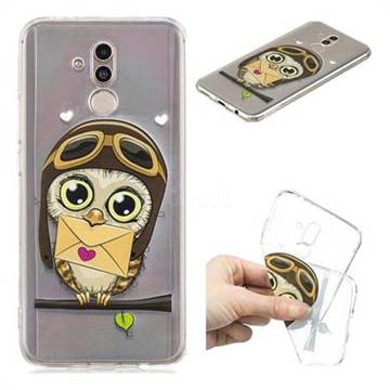 Envelope Owl Super Clear Soft TPU Back Cover for Huawei Mate 20 Lite