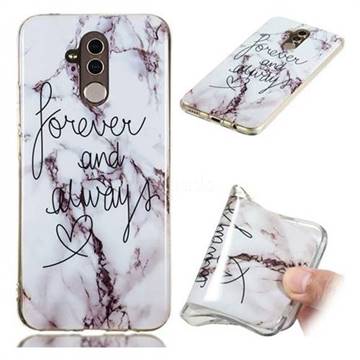 Forever Soft TPU Marble Pattern Phone Case for Huawei Mate 20 Lite