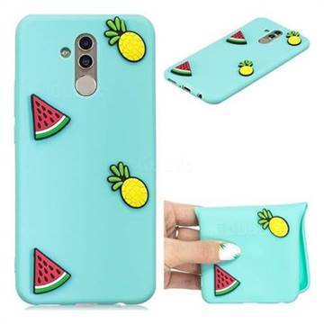 Watermelon Pineapple Soft 3D Silicone Case for Huawei Mate 20 Lite