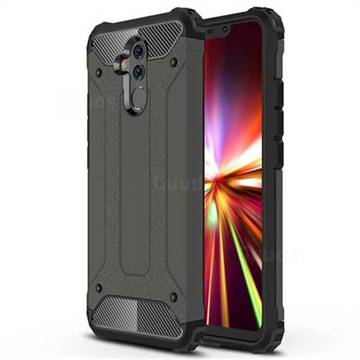 King Kong Armor Premium Shockproof Dual Layer Rugged Hard Cover for Huawei Mate 20 Lite - Bronze