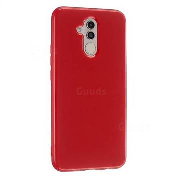 2mm Candy Soft Silicone Phone Case Cover for Huawei Mate 20 Lite - Hot Red