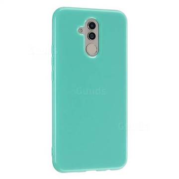2mm Candy Soft Silicone Phone Case Cover for Huawei Mate 20 Lite - Light Blue