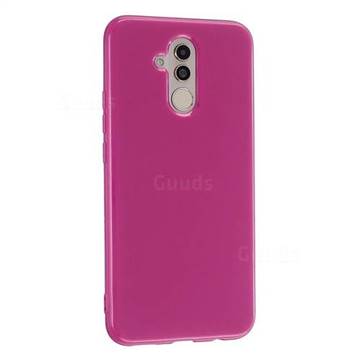 2mm Candy Soft Silicone Phone Case Cover for Huawei Mate 20 Lite - Rose
