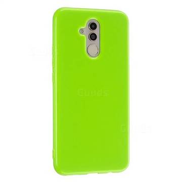 2mm Candy Soft Silicone Phone Case Cover for Huawei Mate 20 Lite - Bright Green
