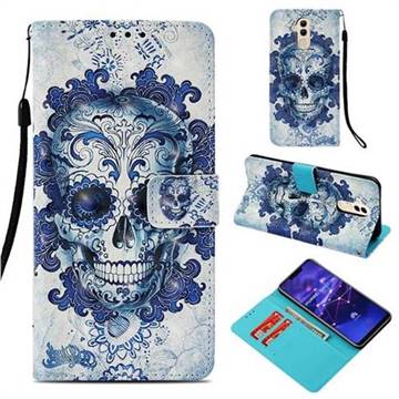 Cloud Kito 3D Painted Leather Wallet Case for Huawei Mate 20 Lite