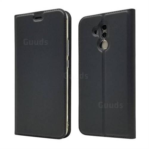 Ultra Slim Card Magnetic Automatic Suction Leather Wallet Case for Huawei Mate 20 Lite - Star Grey